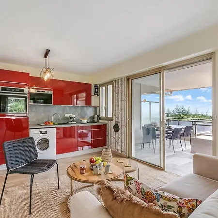 Διαμέρισμα Near Beach, Sea View & Garage - Happy Αντίμπ